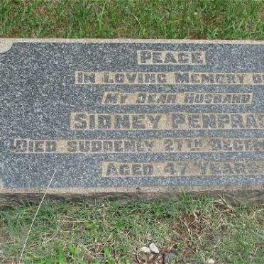 PENPRASE Sidney -1930