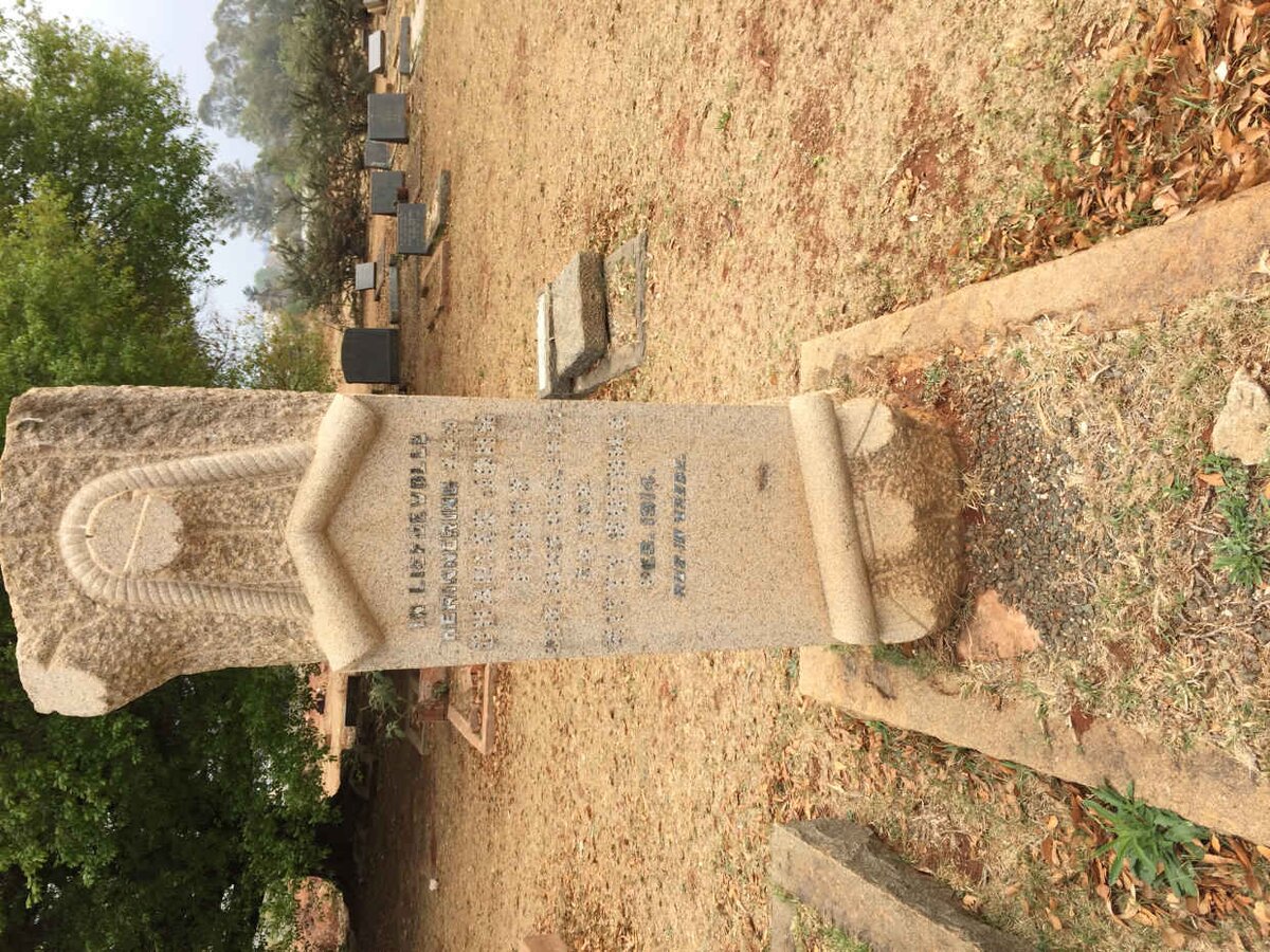 PENTZ Charles John 18??-1927 :: BOTHMA Kitty -1914