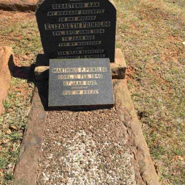 PRINSLOO Marthinus P. -1940 &amp; Elizabeth -1934