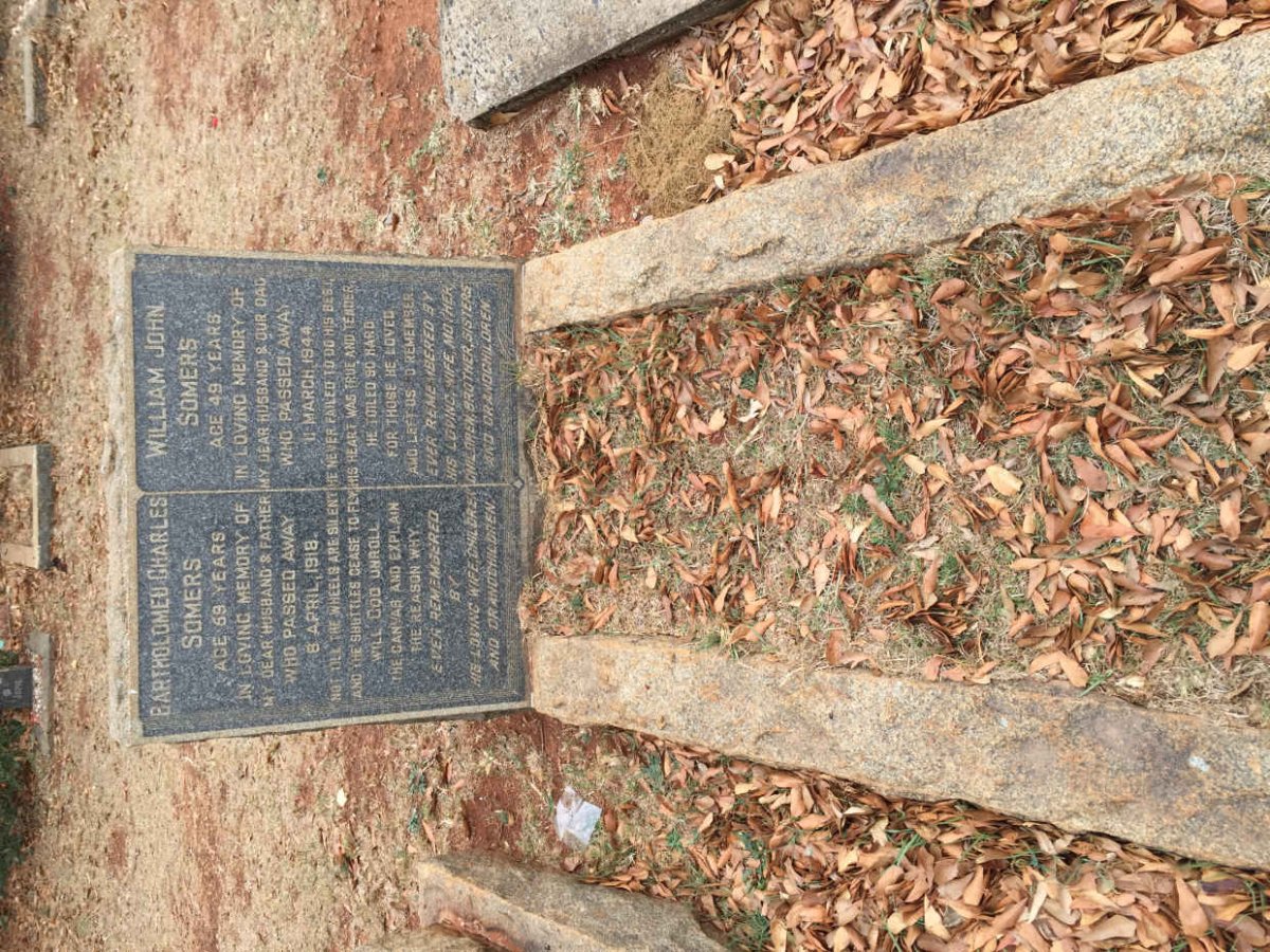 SOMERS Bartholomeu Charles -1918 :: SOMERS William John -1944