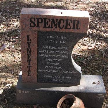 SPENCER Lynette 1944-1944