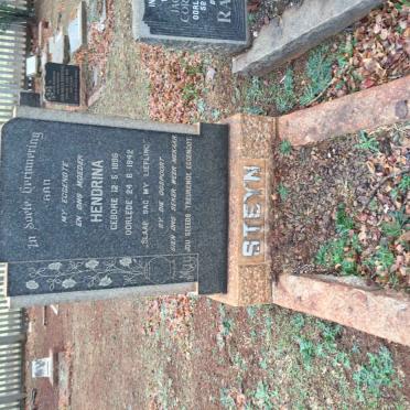 STEYN Hendrina 1896-1942