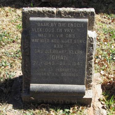 STRYDOM Johan 1942-1942