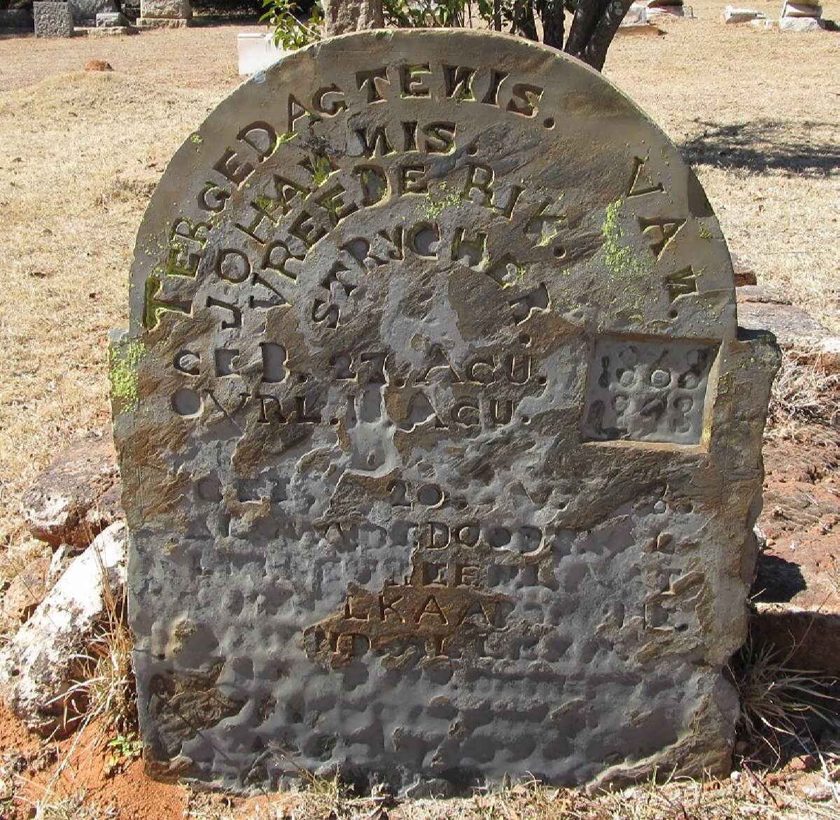 STRYCHER Johannis Vreederik 1868-1898