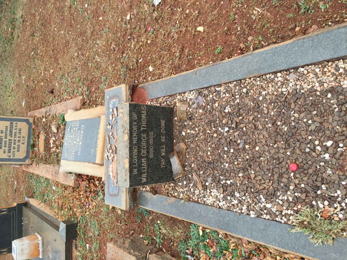 THOMAS William George 1890-1955