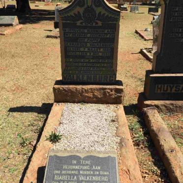 VALKENBURG Gerhardus 1881-1933 &amp; Isabella VALKENBERG 1884-1968