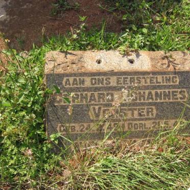 VERSTER Gerhard Johannes 1949-1949