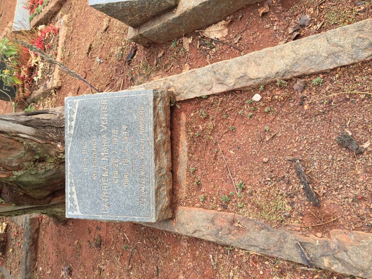 VENTER Cathriena Maria 1878-1944