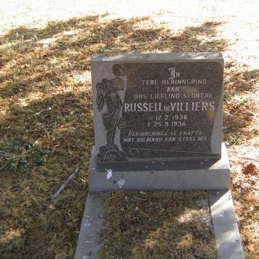 VILLIERS Russel, de 1936-1936