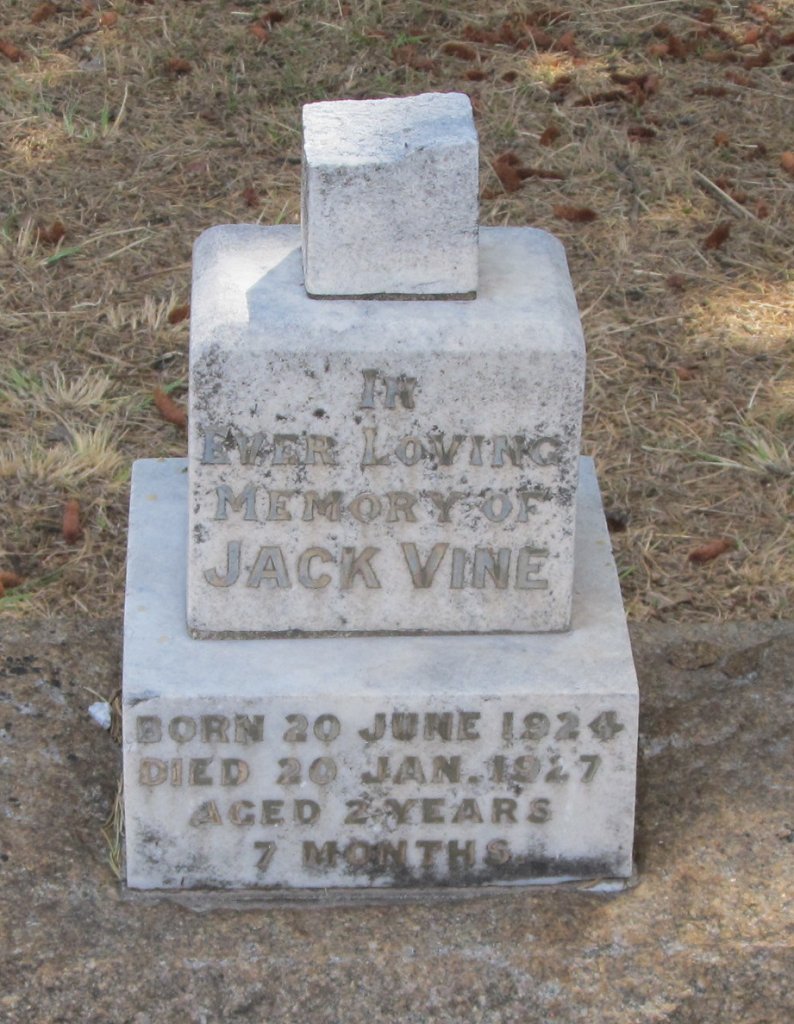 VINE Jack 1924-1927