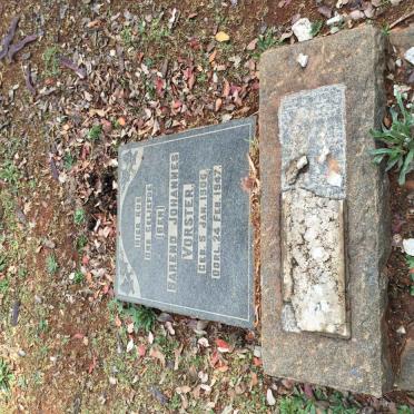 VORSTER Barend Johannes 1906-1947