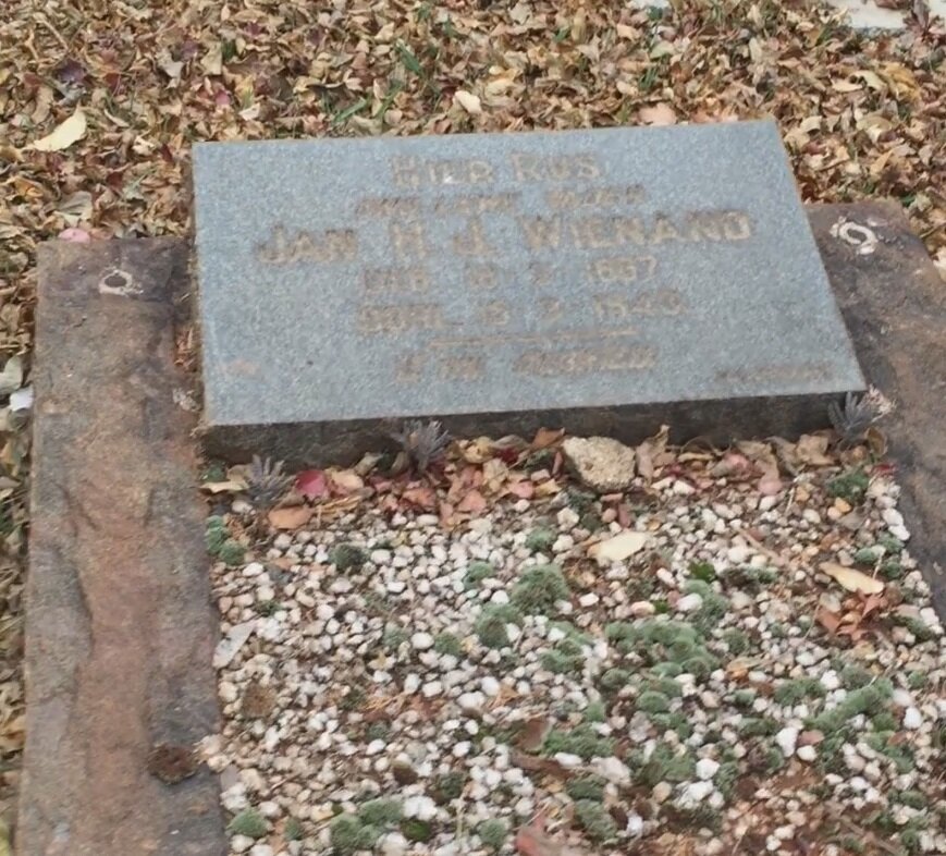 WIENAND Jan H.J. 18?7-1943