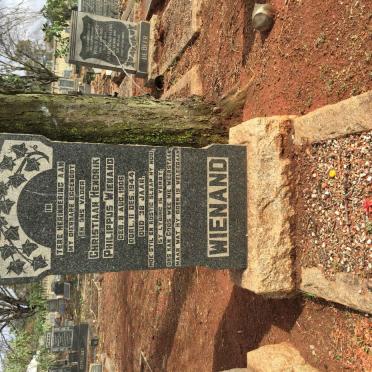 WIENAND Christiaan Hendrik Philippus 1906-1944