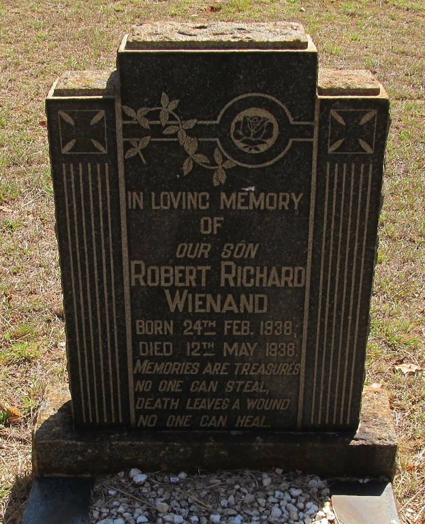 WIENAND Robert Richard 1938-1938