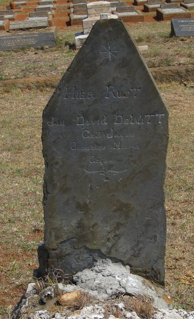 WITT Jan David, de 1883-1903