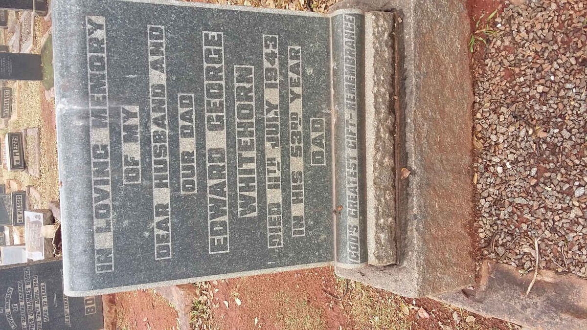 WHITEHORN Edward George -1943