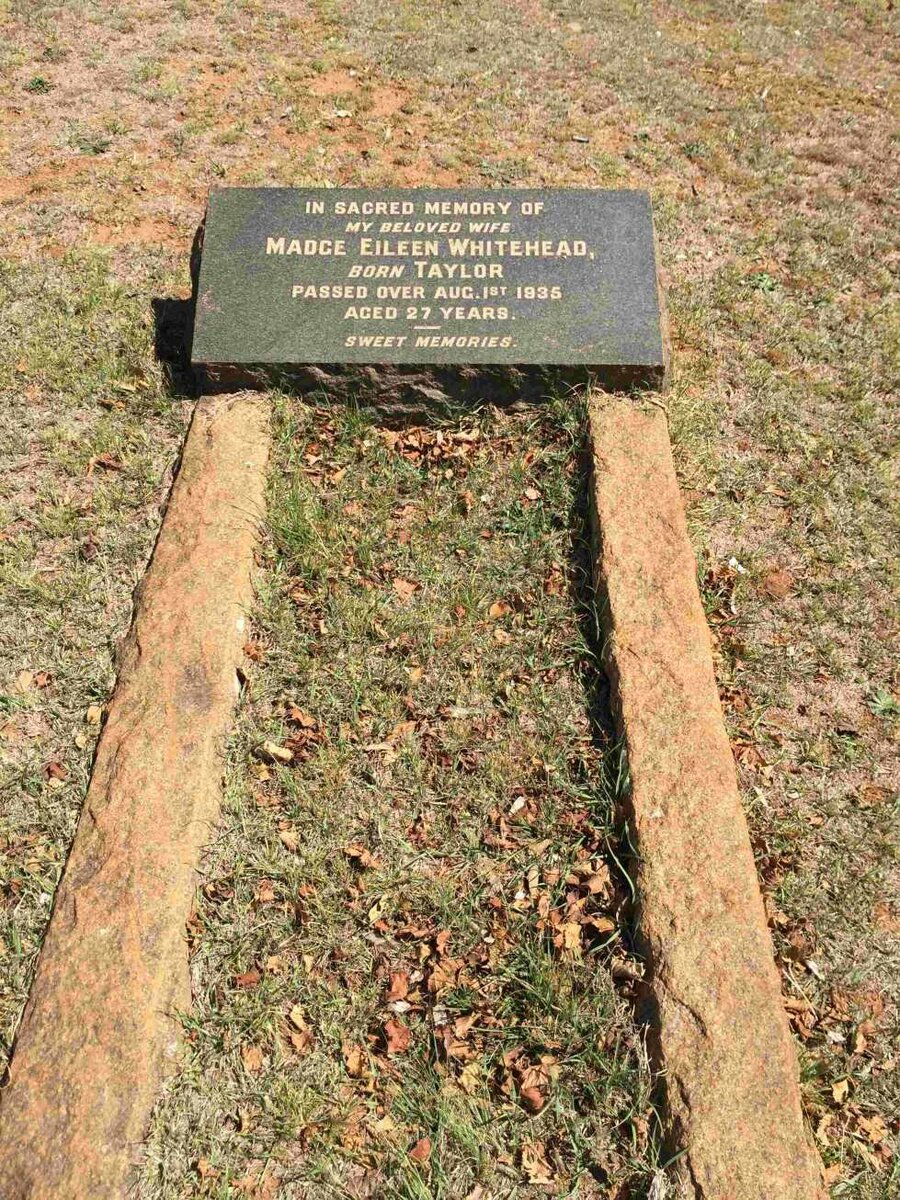 WHITEHEAD Madge Eileen nee TAYLOR -1935