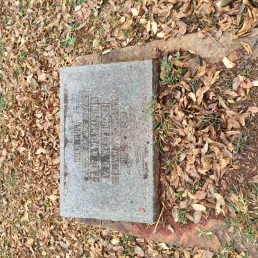 WESTHUIZEN ? A. Wilhelmina, v.d. nee VAN ? -1927