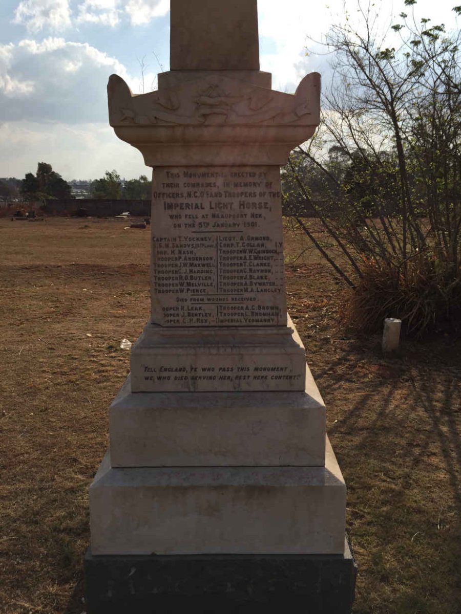 1. Imperial Light Horse Memorial