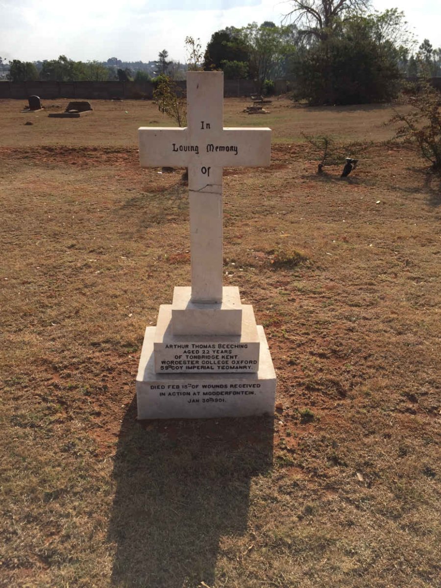 BEECHING Arthur Thomas -1901