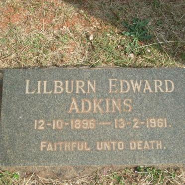 ADKINS Lilburn Edward 1896-1961