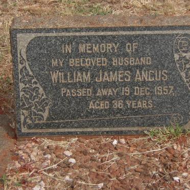 ANGUS William James -1957