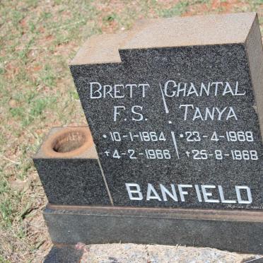 BANFIELD Brett F.S. 1964-1966 :: BANFIELD Chantal Tanya 1968-1968