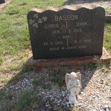 BASSON Chris 1955-1955 :: BASSON Dirk 1955-1955