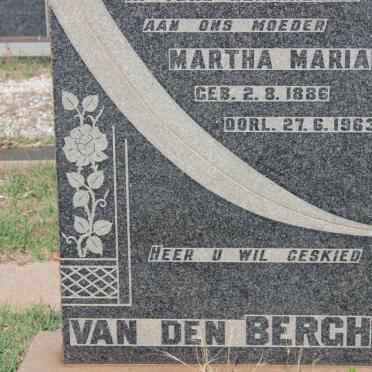 BERGH Martha Maria, van den 1886-1963