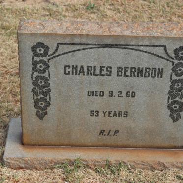 BERNBON Charles -1960