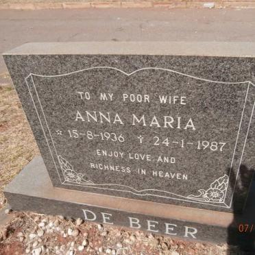 BEER Anna Maria, de 1936-1987
