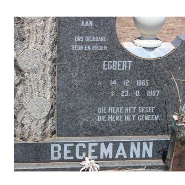 BEGEMANN Egbert 1965-1987