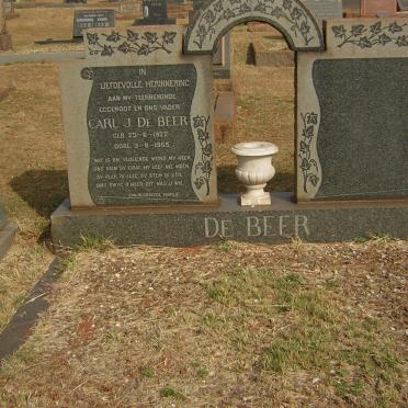 BEER Carl J., de 1922-1955