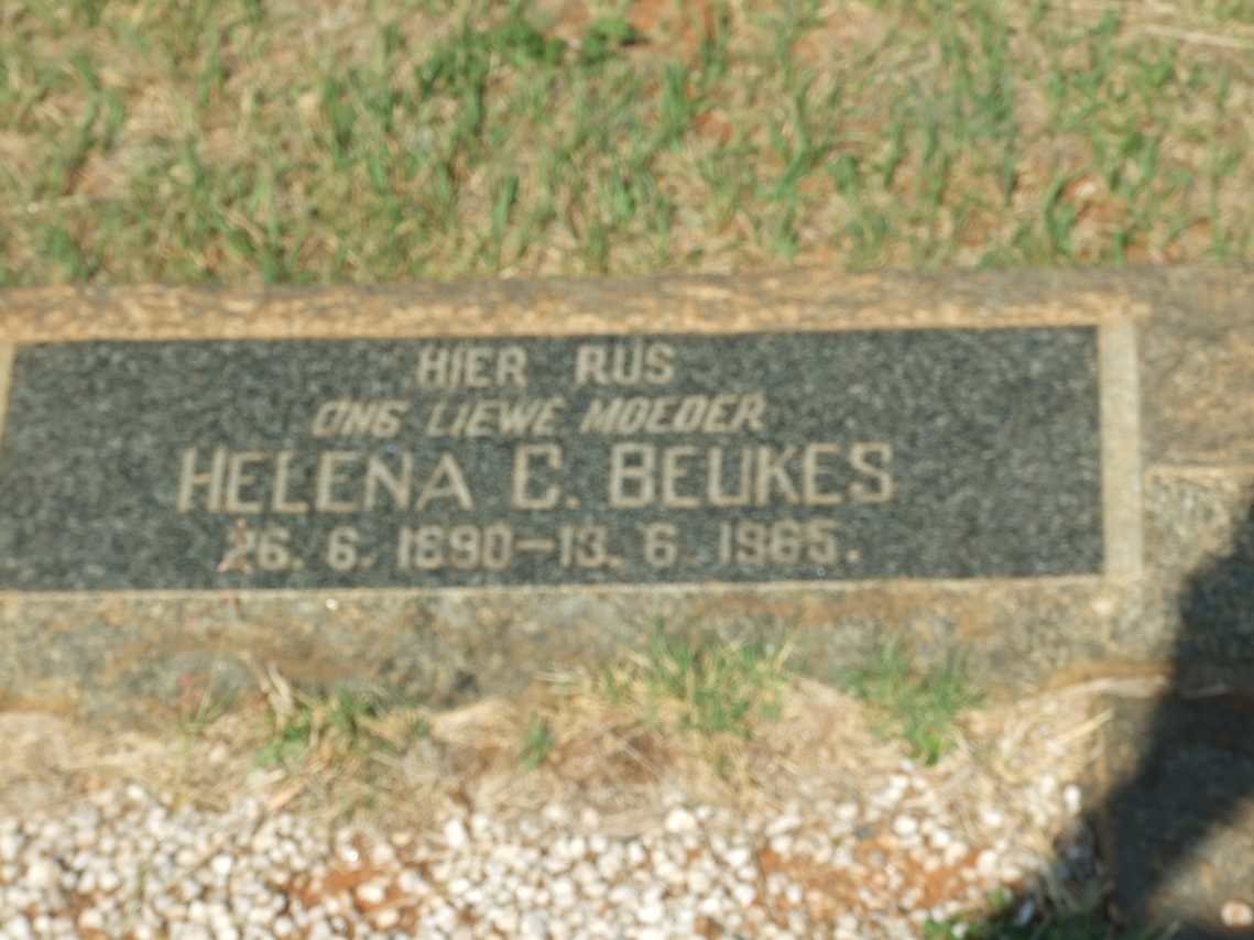 BEUKES Helena C. 1890-1965