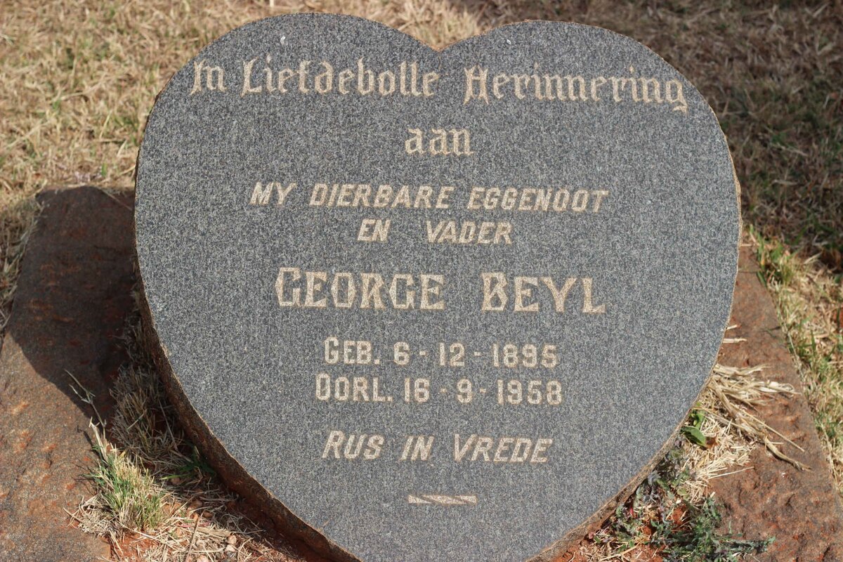 BEYL George 1895-1958