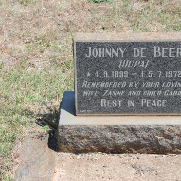 BEER Johnny, de 1899-1972