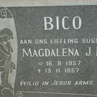 BICO Magdalena J.E. 1957-1957