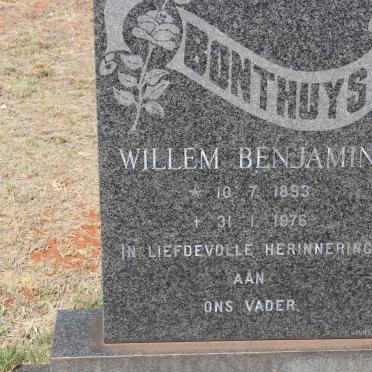 BONTHUYS Willem Benjamin 1893-1976