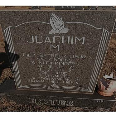 BOTES Joachim M. 1924-1997