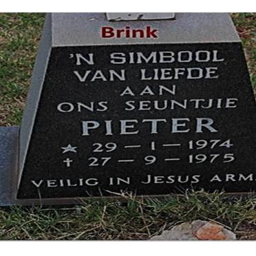BRINK Pieter 1974-1975
