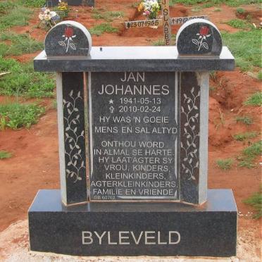 BYLEVELD Jan Johannes 1941-2010