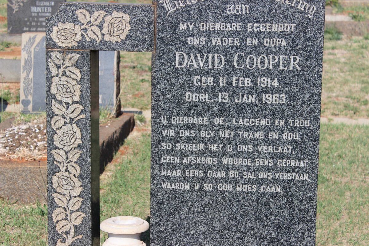 COOPER David 1914-1963