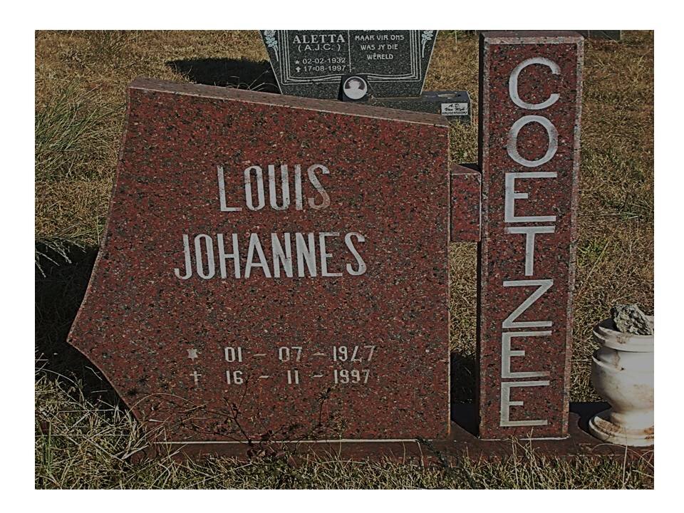 COETZEE Louis Johannes 1947-1997