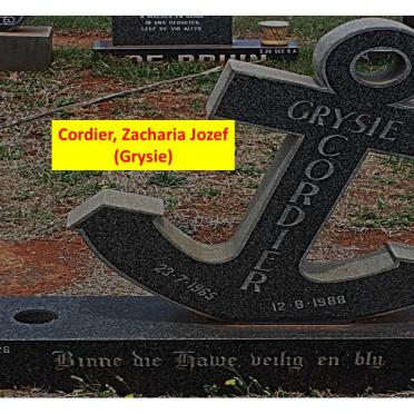CORDIER Zacharias Jozef 1965-1988
