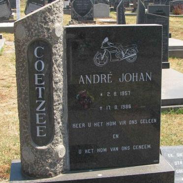 COETZEE André Johan 1957-1986