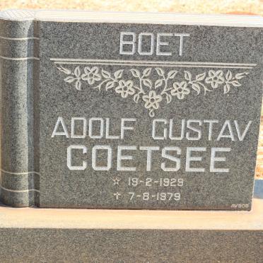 COETSEE Adolf Gustav 1929-1979