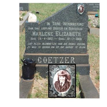 COETZER Marlene Elizabeth 1957-1968