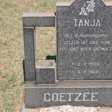 COETZEE Tanya 1968-1968