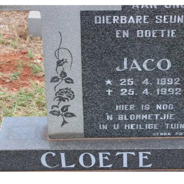 CLOETE Jaco 1992-1992