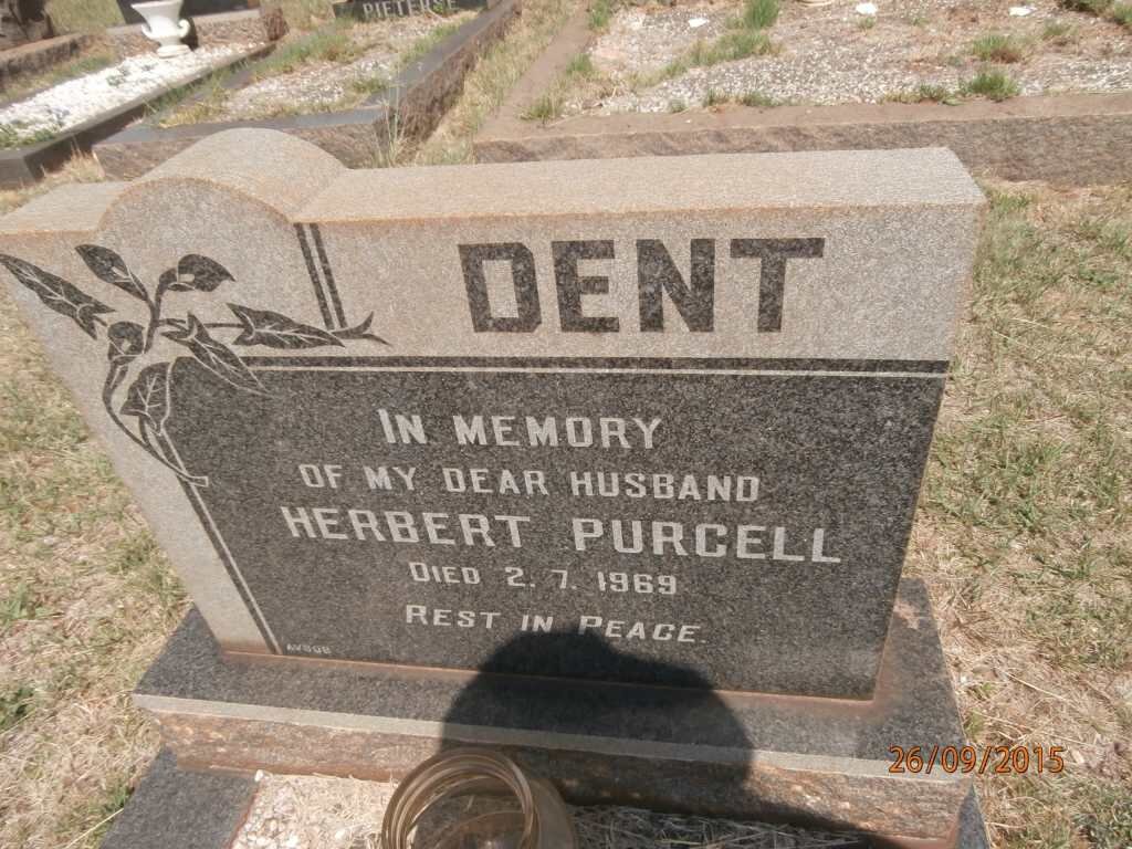DENT Herbert Purcell -1969